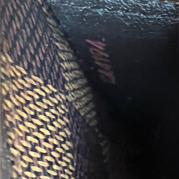 SOLD Authentic Damier Ebene Louis Vuitton Long Wallet #5 - Picture 6 of 16